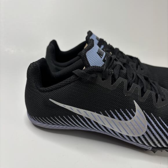 NIKE RACING Shoe Men 5.5 Zoom Rival M Black Gray Track Racing AH1020-004 - Picture 11 of 14